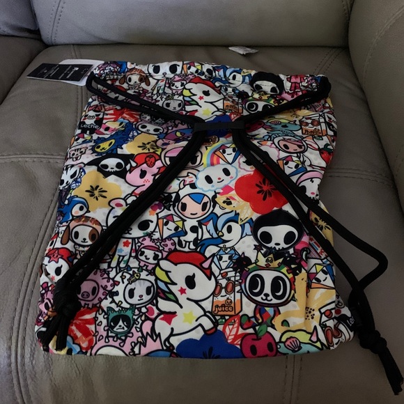NWT Tokidoki Exclusive Large Drawstring Backpack - Picture 3 of 4